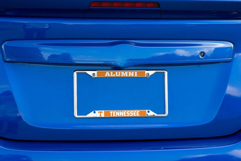 Desert Cactus University of Tennessee Car Accessories Volunteers Metal License Plate Frame and Tag Holder for Front or Rear of Car (Alumni) - Image 2